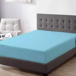 220 GSM Cotton Terry Single Waterproof Mattress Protector-image-24
