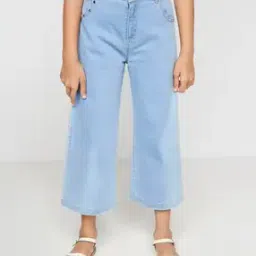 Flared Jeans with Insert Pockets-image-50