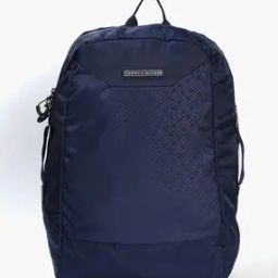 Geometric Print Backpack with Adjustable Straps-11