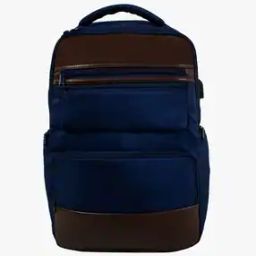 17" Colourblock Laptop Backpack-image-26
