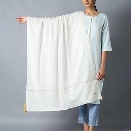 Women Dobby Dupatta with Tassels-picture-11