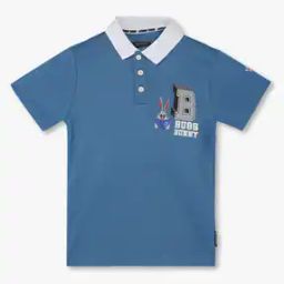 Boys Bugs Bunny Print Relaxed Fit Polo T-Shirt-picture-8