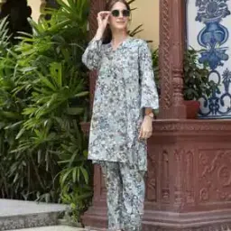 fabnex Women Floral Print Straight Kurta & Pants Set-picture-10