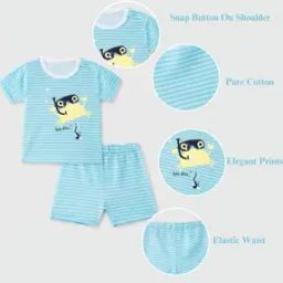 Striped T-Shirt & Shorts Set-picture-22