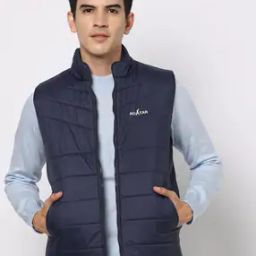 Quilted Slim Fit Zip-Front Gillet-image-60