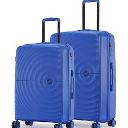 Men Set of 2 Logo Print Luggage Bag-image-35