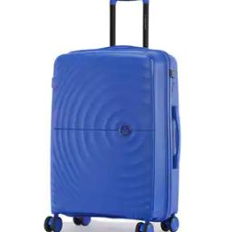 Striped Medium Trolley Bag with Number Lock-20