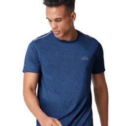 Heathered Crew-Neck T-shirt-image-59