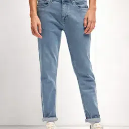 Men Straight Fit Jeans with 5-Pocket Styling-image-41