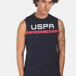 u.s. polo assn. Brand Print Round-Neck Vest-picture-4
