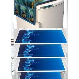 Set of 4 Printed Refrigerator Cover with Mats-picture-16