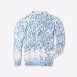 Self-Design Sweater with Ribbed Hems-picture-22