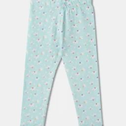 r&b Girl Floral Print Leggings with Elasticated Waist-picture-47