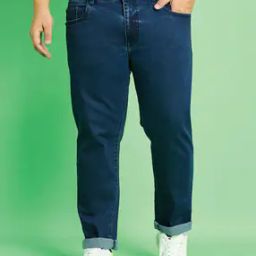 Men Mid-Rise Relaxed Jeans-image-10