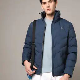 Quilted Puffer Jacket-image-70