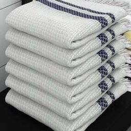 athom living Set of 6 Cotton Bath Towels-picture-19