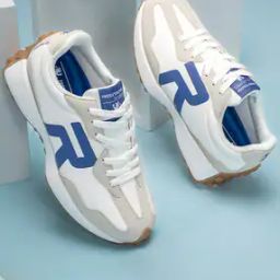 Men Knitted Lace-Fastening Sneakers with Round Toes-picture-19