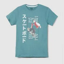 max Boys Anime Printed T-shirt-picture-39