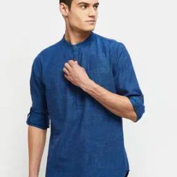 Short Kurta with Patch Pocket-image-18