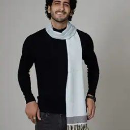 Men Geometric Print Scarf-picture-7