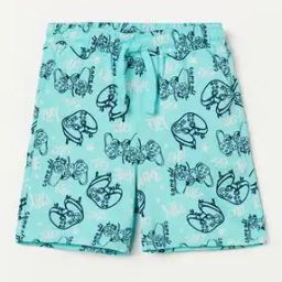 Boys Graphic Print Regular Fit Shorts-image-23