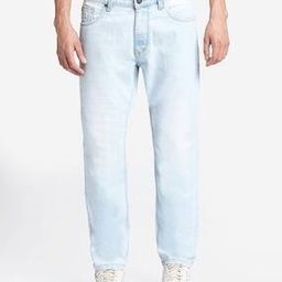 blue buddha Men Lightly Washed Relaxed Fit Jeans-picture-31