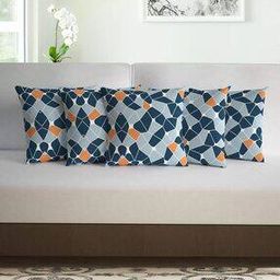 Set of 5 Printed Cushion Cover 16" x 16"-image-74