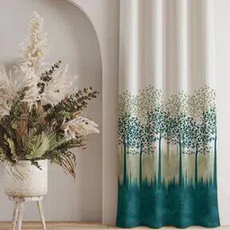 Set of 2 Cotton Printed Window Curtains-image-16