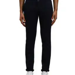 Men Slim Fit Flat-Front Chinos-picture-29