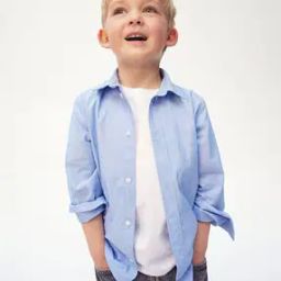 Boys Full-Length Sleeve Regular Fit Cotton Shirt-image-6