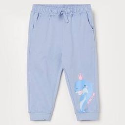 Girls Graphic Track Pants with Insert Pockets-picture-50