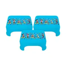 Set of 3 Disney Print Square Bathroom Stools-picture-25