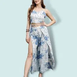 Floral Print Skirt-Suit Sets-image-31