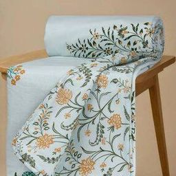 Floral Print Cotton Reversible Single Dohar-44