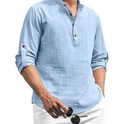 Men Regular Fit Short Kurta-image-12