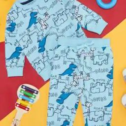 Infant Animal Print T-Shirt & Pants Set-picture-29