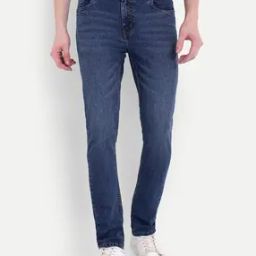 Men Flexi Waist Full Length Jeans-image-34