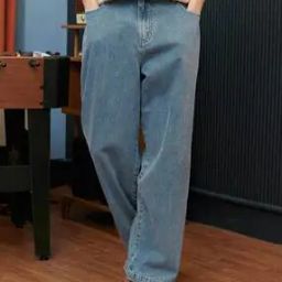 Men Low Rise Relaxed Fit Jeans    -image-42