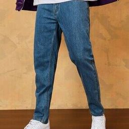 Men Low Rise Straight Jeans-image-21