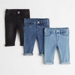 Pack of 3 Comfort Stretch Skinny Fit Jeans-picture-8