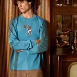 bonkers corner Men Graphic Print Regular Fit Round-Neck Sweatshirt-picture-11