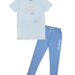 Graphic Lounge T-Shirt & Pants Set-image-11
