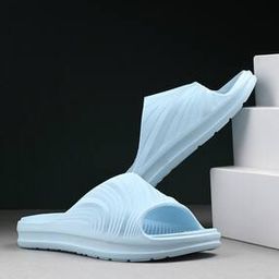 Men Logo Print Slip-On Slides Flip-Flops-50