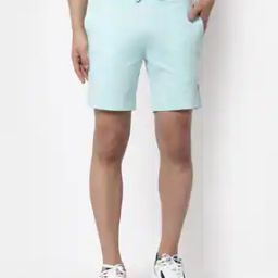 Men Cotton Regular Fit Shorts  -picture-1