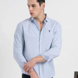 Men Stripes Loose Fit Shirt-picture-29