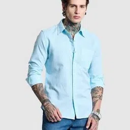 snitch Men Cotton Slim Fit Shirt-picture-41