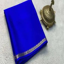 Women Saree with Contrast Paisley Woven Border-image-33