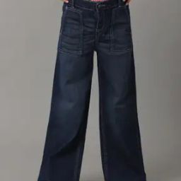 under fourteen only Girls Mid-Rise Straight Jeans-picture-31
