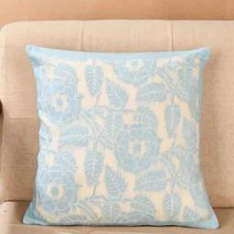 Floral Woven Cushion Cover 15" x 15"-17