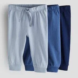 Pack of 3 Cotton Jersey Joggers-picture-21